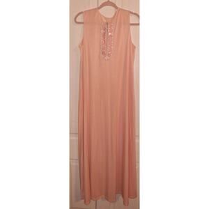 Vintage 60s Loose Fitting Size L Union Made Dress Costume Halloween Fairycore